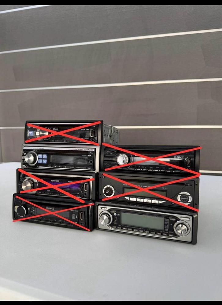 Auto radio, Auto diversen, Autoradio's, Zo goed als nieuw, Verzenden