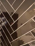 Tegels Cifre Colonial Black glans 7,5x30 cm NIEUW verpakt, Nieuw, 20 tot 40 cm, Minder dan 5 m², Wandtegels