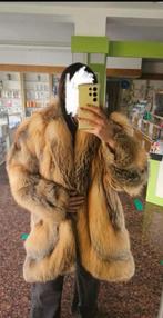 Bontjas van vossenbont - L/XL - golden island fox, Kleding | Dames, Ophalen of Verzenden, Zo goed als nieuw, Maat 42/44 (L)