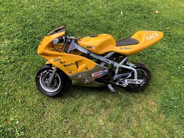 Minibike inclusief standaard beschikbaar voor biedingen