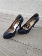 Blauw leren schoen, Kleding | Dames, Schoenen, Ophalen of Verzenden, Zo goed als nieuw, Blauw