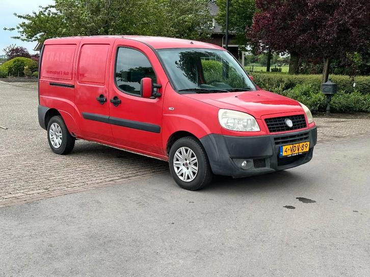 Fiat Doblò 1.9 JTD LANG Airco/Klima schuifdeur EXPORT!, Auto's, Bestelauto's, Bedrijf, Te koop, Airconditioning, Fiat, Diesel