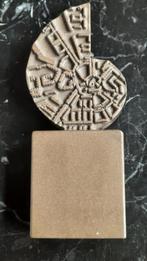 brons sculpture siemen bolhuis groeispiraal almere, Antiek en Kunst, Kunst | Beelden en Houtsnijwerken, Ophalen of Verzenden