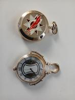 2xtimes Mechanical Pocket watch, Ophalen of Verzenden, Staal, Overige merken, 1960 of later