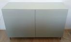 Besta ikea kast dressoir wit grijsgroen 120x41x75 zgan, Ophalen, Zo goed als nieuw