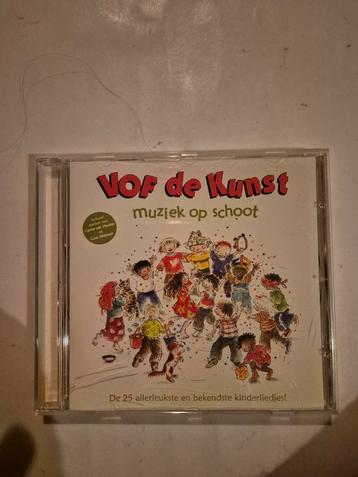 VOF De Kunst - Muziek op schoot. Cd. 2008 beschikbaar voor biedingen