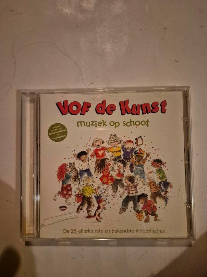 VOF De Kunst - Muziek op schoot. Cd. 2008, Cd's en Dvd's, Cd's | Kinderen en Jeugd, Gebruikt, Ophalen of Verzenden