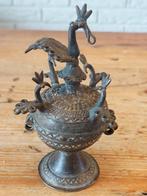 Bronzen Dhokra wierrook ornament, Ophalen of Verzenden