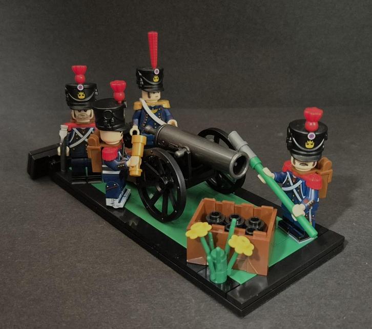 Napoleontische Franse Artillerie, Kinderen en Baby's, Speelgoed | Bouwstenen, Nieuw, Verzenden