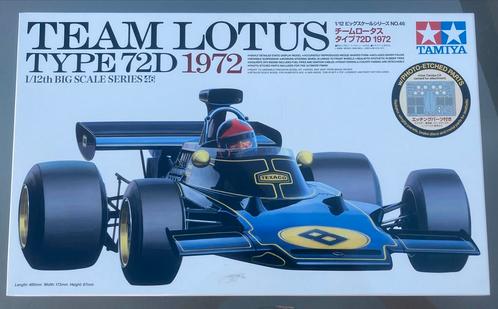 Tamiya’s Big Scale F1 Lotus 72D, Hobby en Vrije tijd, Modelbouw | Auto's en Voertuigen, Zo goed als nieuw, Auto, Groter dan 1:32