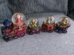 Kerst trein met sneeuwballetjes, vintage kerstversiering, Ophalen