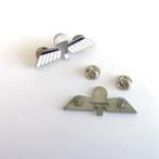 Miniatuur metalen parawing B gala, Ophalen of Verzenden, Landmacht, Nederland, Lintje, Medaille of Wings