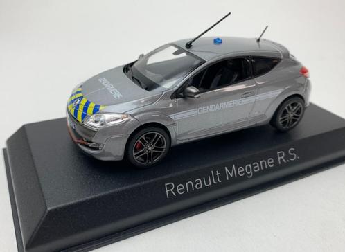 Jsn Norev 1:43 Renault Megane R.S. 2010 Gendarmerie Silver, Hobby en Vrije tijd, Modelauto's | 1:43, Nieuw, Auto, Norev, Ophalen of Verzenden