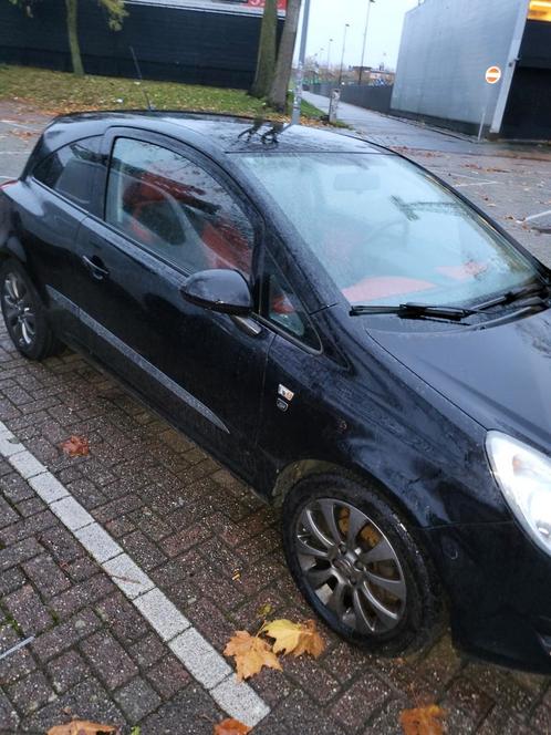 Opel Corsa 1.4 16V 3D 2010 Zwart, Auto's, Opel, Particulier, Corsa, Benzine, B, Hatchback, Handgeschakeld, Origineel Nederlands