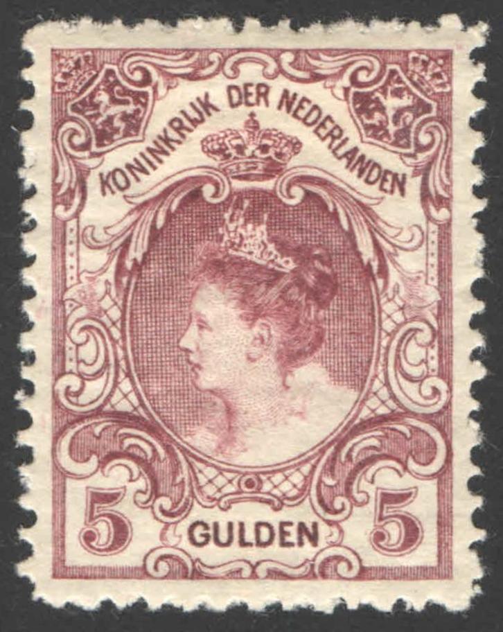 Nederland NVPH nr 79 ongebruikt Koningin Wilhelmina 1899, Postzegels en Munten, Postzegels | Nederland, Postfris, T/m 1940, Verzenden