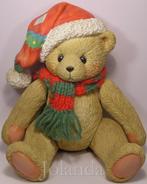 Cherished Teddies Muziekdoos Kerstbeer, Ophalen of Verzenden, Zo goed als nieuw, Beeldje, Cherished Teddies