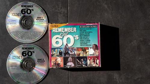 CD - Remember the 60s Volume 3 2xCD - 1960, Cd's en Dvd's, Cd's | Verzamelalbums, Zo goed als nieuw, Pop, Ophalen of Verzenden