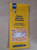 MICHELIN KAART 219  NOORD ITALIE EN ZUID ZWITSERLAND, Boeken, Hobby en Vrije tijd, Ophalen of Verzenden, Breien en Haken, Zo goed als nieuw