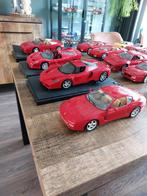 Verzameling miniatuur Ferrari's, Ophalen, Zo goed als nieuw, Bburago