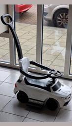 Mercedes witte kinderauto met duwstang, Ophalen, Gebruikt