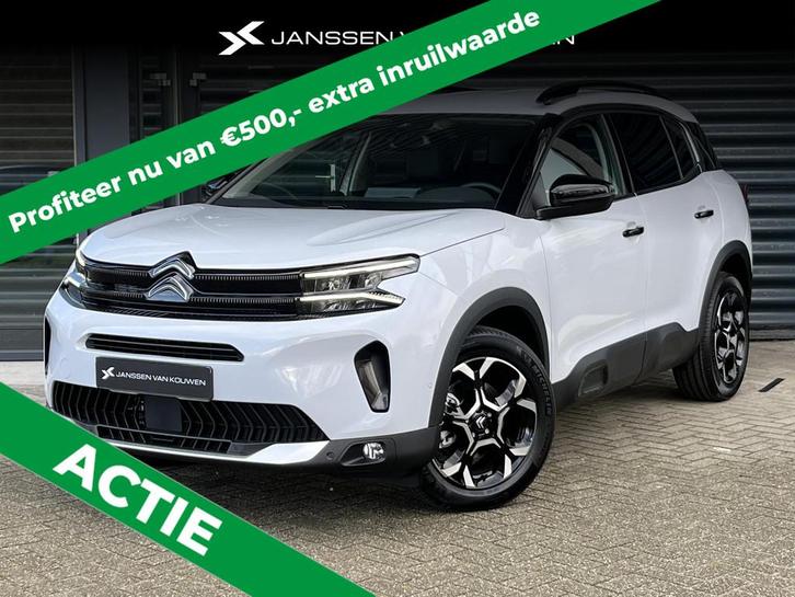 Citroen C5 Aircross 1.2 Hybrid 136 Max / Automaat / Alcantar, Auto's, Citroën, Bedrijf, Te koop, C5 Aircross, ABS, Achteruitrijcamera