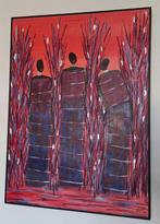 Schilderij Afrikaanse vrouwen, Antiek en Kunst, Kunst | Schilderijen | Modern, Ophalen