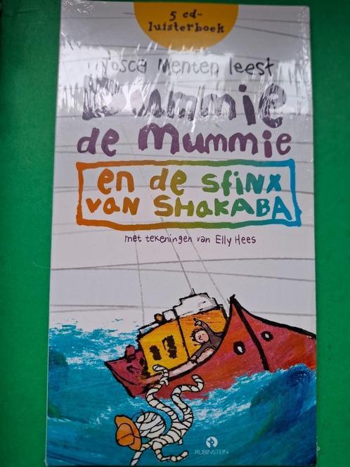 DUMMIE DE MUMMIE EN DE SFINX VAN SHAKABA (NIEUW - 5 X CD), Cd's en Dvd's, Cd's | Kinderen en Jeugd, Nieuw in verpakking, Verhaal of Sprookje