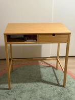 Ikea bamboe kaptafel bureau ZGAN!, Ophalen, Zo goed als nieuw, Bureau