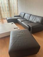 Leather couch, Huis en Inrichting, Banken | Sofa's en Chaises Longues, Ophalen, Gebruikt, Leer, 150 cm of meer