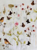 Dekbedovertrek Marjolein Bastin Sweet Pea 140x220 cm + Sloop, Eenpersoons, Wit, Dekbedovertrek, Ophalen of Verzenden