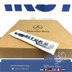 V8 BITURBO 4MATIC+ zijscherm EMBLEEM LOGO SET BADGE Mercedes, Gebruikt, -, Ophalen of Verzenden, -