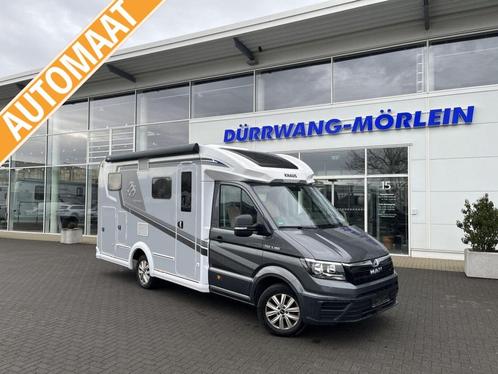 Knaus Van TI Man 650 MEG SAT/NAVI/AUTOMAAT/LUCHTVERING, Caravans en Kamperen, Campers, Bedrijf, Half-integraal, tot en met 2, Knaus