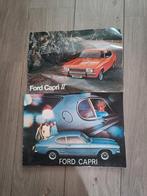 Ford Capri brochures, Ophalen of Verzenden, Gelezen, Ford
