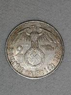 2 reichsmark 1937A zilver, Overige soorten, Duitsland, Ophalen of Verzenden