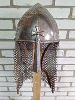 Helm Middeleeuws, re-enactment, crusader, norman, LARP, Ophalen of Verzenden, Zo goed als nieuw