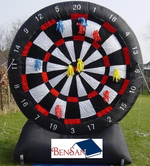 dartbord attractie feest zeskamp spel huren bensan enter, Hobby en Vrije tijd, Feestartikelen | Verhuur, Zo goed als nieuw, Overige