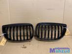 BMW 1 SERIE E81 E87 LCI Zwart grille nieren set 2007-2012, Gebruikt, -, -, Ophalen of Verzenden