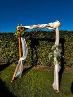 Trouwboog/backdrop, Ophalen, Gebruikt, Geboorte of Huwelijk