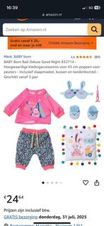 Gezocht Baby born good night set, Kinderen en Baby's, Verzenden, Nieuw, Babypop