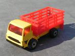 matchbox DODGE CATTLE TRUCK   geel / rood, Gebruikt, Matchbox, Ophalen of Verzenden, Bus of Vrachtwagen