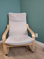 Ikea Poang Stoel - Comfortabel en Stijlvol, Minder dan 50 cm, Gebruikt, Minder dan 75 cm, Scandinavisch