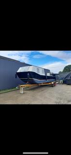 platbodem, Watersport en Boten, 50 pk of meer, Verzenden, Aluminium, Zo goed als nieuw