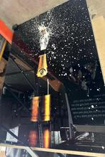 Glasschilderij 100x150cm Champagne popping, Ophalen of Verzenden