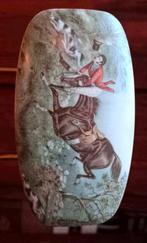 Engels Mid Century jachttafereel messing kapstokje, Antiek en Kunst, Ophalen of Verzenden