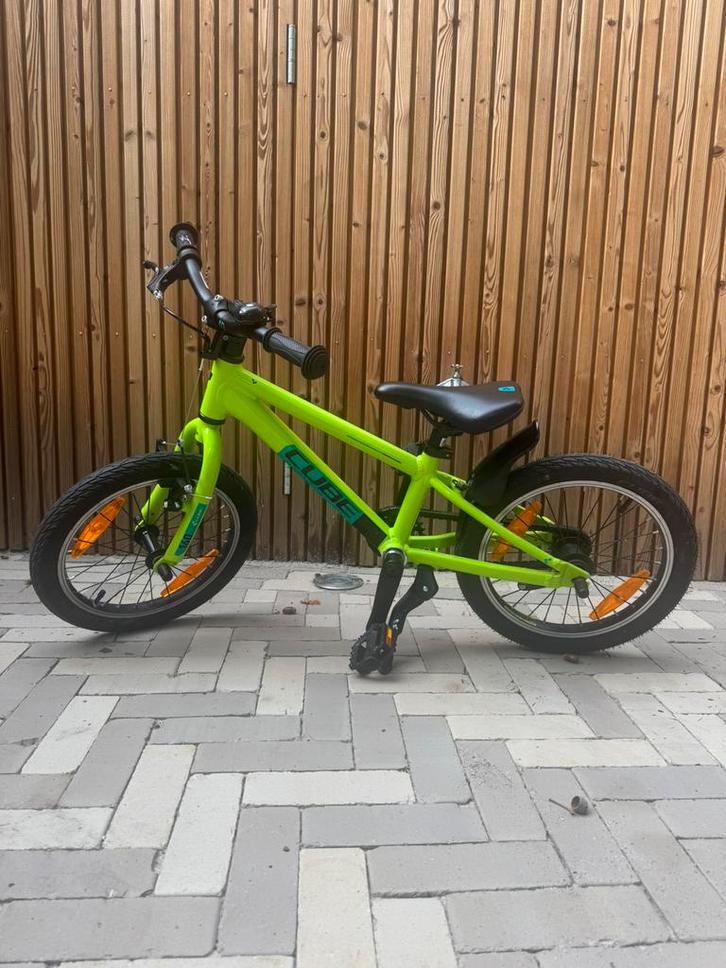 Cube kinderfiets 16 inch - HALF JAAR OUD - CUBIE 160 RT, Fietsen en Brommers, Fietsen | Kinderfietsjes, Gebruikt, 16 tot 20 inch