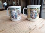 2 Vintage mokken Jamin nr. 1, Huis en Inrichting, Keuken | Servies, Ophalen of Verzenden, Zo goed als nieuw, Overige stijlen, Kop(pen) en/of Schotel(s)