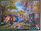Falcon De Luxe Puzzel - The Blacksmith's Cottage - (1000), Ophalen, 500 t/m 1500 stukjes, Zo goed als nieuw, Legpuzzel