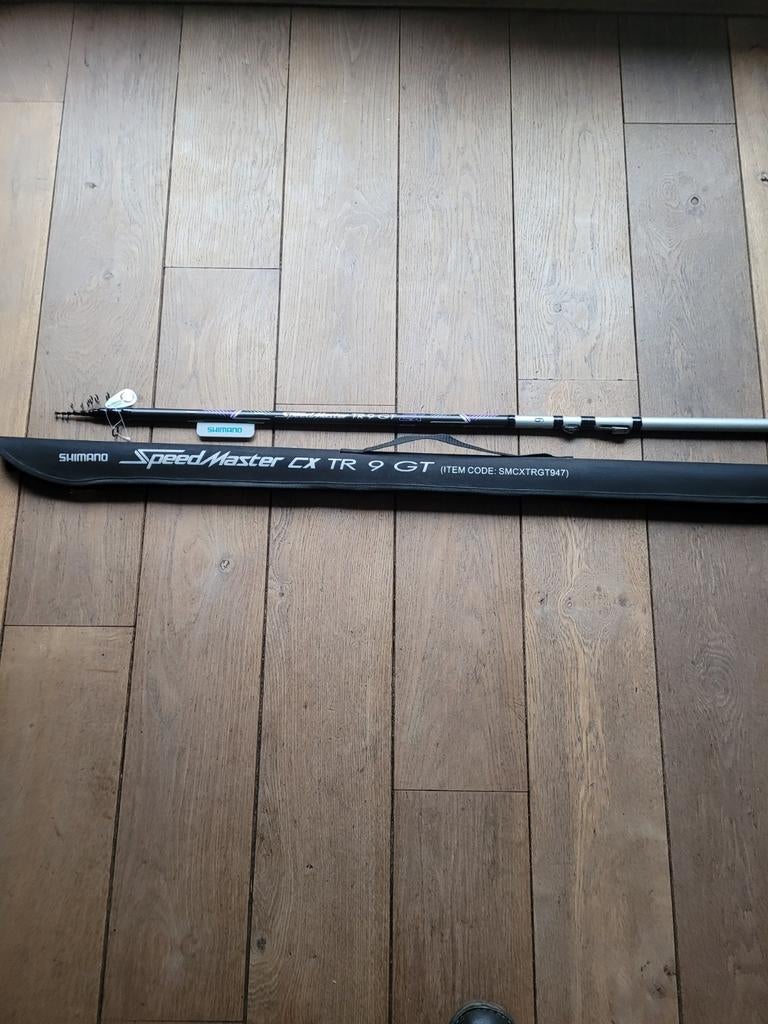 Shimano Speedmaster Carbon Vishengel 4.7m Nieuw, Watersport en Boten, Ophalen of Verzenden, Nieuw, Werphengel