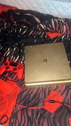 Playstation 4 goud editie twee controllers, Ophalen of Verzenden, Zo goed als nieuw, 15 inch