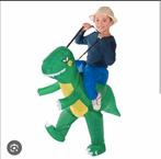 Opblaasbaar dinosauruskostuum voor kinderen, rijden op dino, Ophalen of Verzenden, Zo goed als nieuw